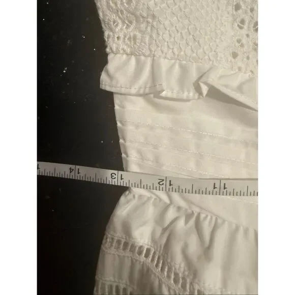 Line & Dot Pixie Maxi Dress in white Summer Cocktail Party Dress size S NWOT - Picture 9 of 9